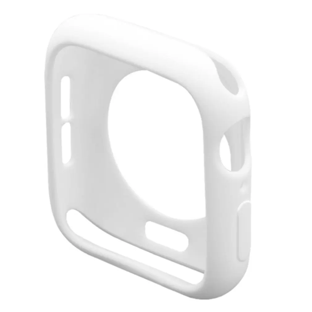 Защитный чехол для умных часов яркого цвета для Apple Watch 1 2 3 4 5, чехол из ТПУ для часов 38 42 40 44 мм - Цвет: 01