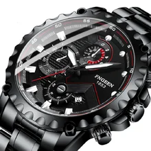 2021 Top Brand Sport Luminous Watches Stainless Steel Fashion Luxury Waterproof Quartz Watch For Men Relojes Wristwatches