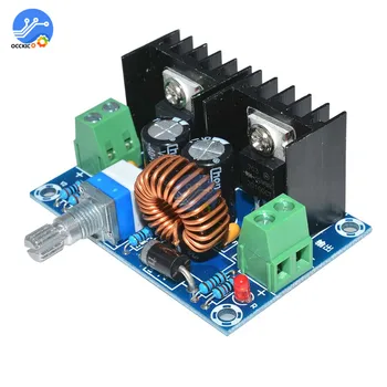 

XL4016 Step Down Buck Converter Charger Module DC4-40V To DC1.25-36V Adjustable Power Bank Supply Charging Board for Arduino