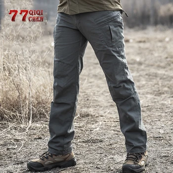 

New IX8 Tactical Pants Men Hiking Big Pocket Combat Pants Male Outdoor Military Jogger Trek Fishing Hunt Cargo Thousers hombre