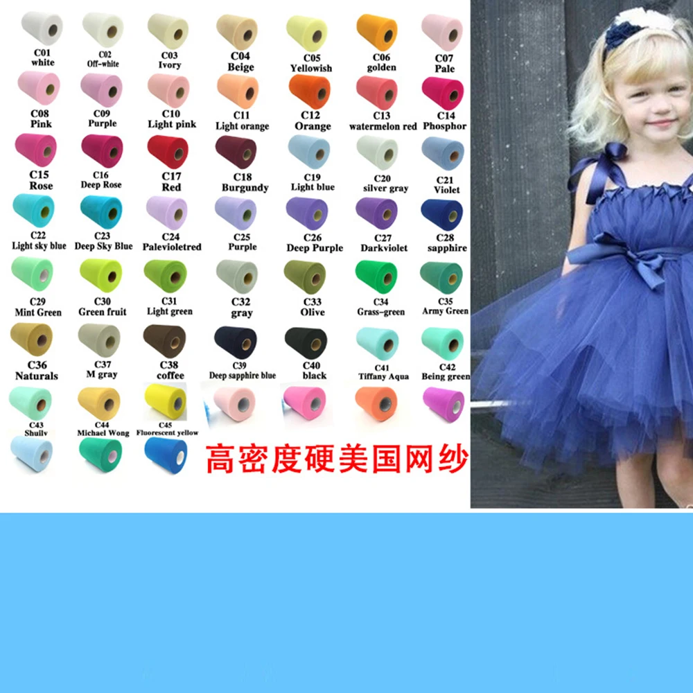 

15cm 25 Yards Tulle Roll Fabric Spool Tutu Wedding Decoration Baby Shower Organza Laser DIY Crafts Birthday Party Supplies Gift