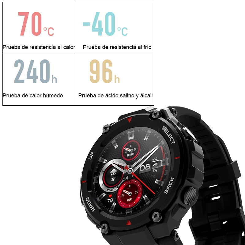Смарт часы Amazfit T Rex 5 АТМ 20 дней без подзарядки 14 спортивных режимов|Смарт-часы| |