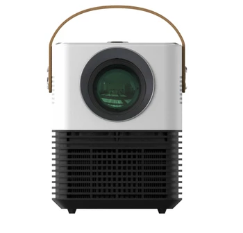 

2020 new arrival mini portable small cube smart android6.0 wifi hd led lcd home theater projector for mobile phone tv