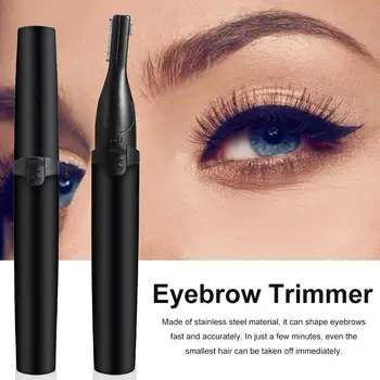 

Women Electric Facial Face Razor Eyebrow Trimmers Epilator Flexible Rotating Head Blade Eye Brow Shaping Hair Remover Tool