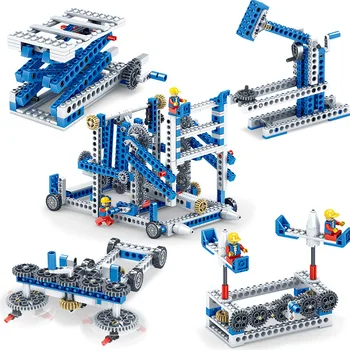 

354Pcs City Technic Gear Machinery Group Compatible Lepining Mechanical Building Blocks Educational Toys for Children Boy Gift