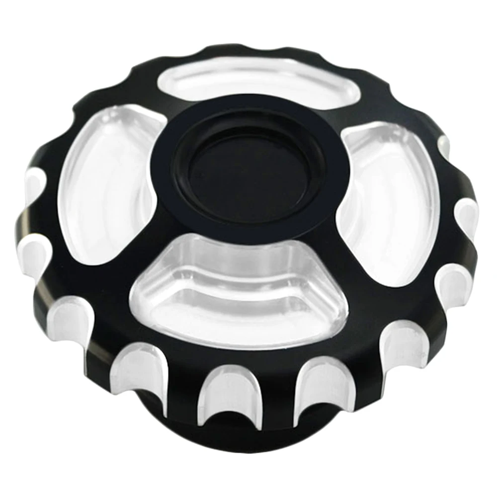 White Мотоциклетный топливный бак бензобака Крышка для масла для harley CNC газовая Крышка для Harley Sportster Dyna Softail Touring - Цвет: White