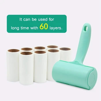 

East Sticky Lint Remover Fluff Dust Brush Pet Hair Remover Brush Lint Sticking Roller