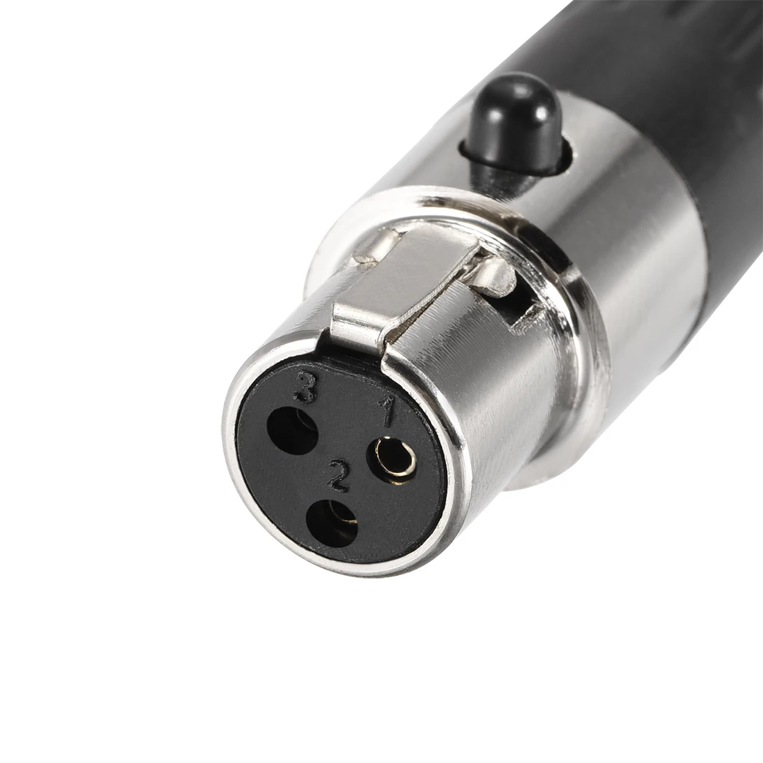 Uxcell мини 3-контактный разъем XLR, микрофон кабель Разъем, Mic аудио гнездо XLR Сделано в Китае F-2pcs