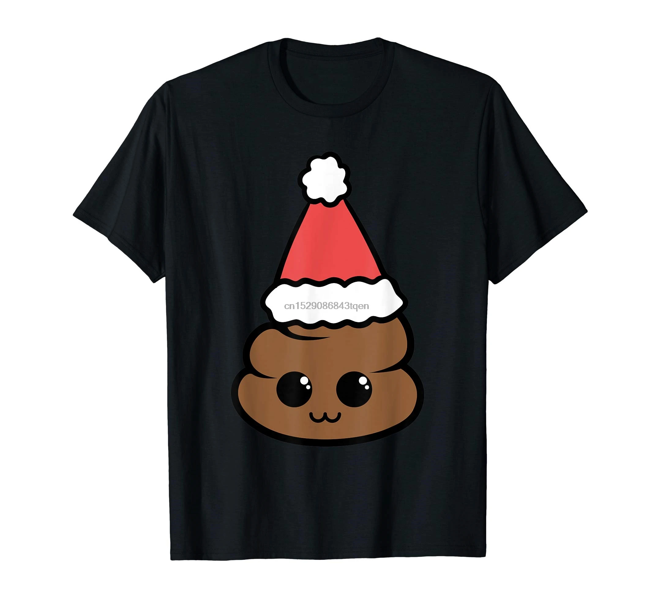 Divertida Emojis Navidad Cute Sweater regalo T Shirt de los hombres Negro|Camisetas| - AliExpress