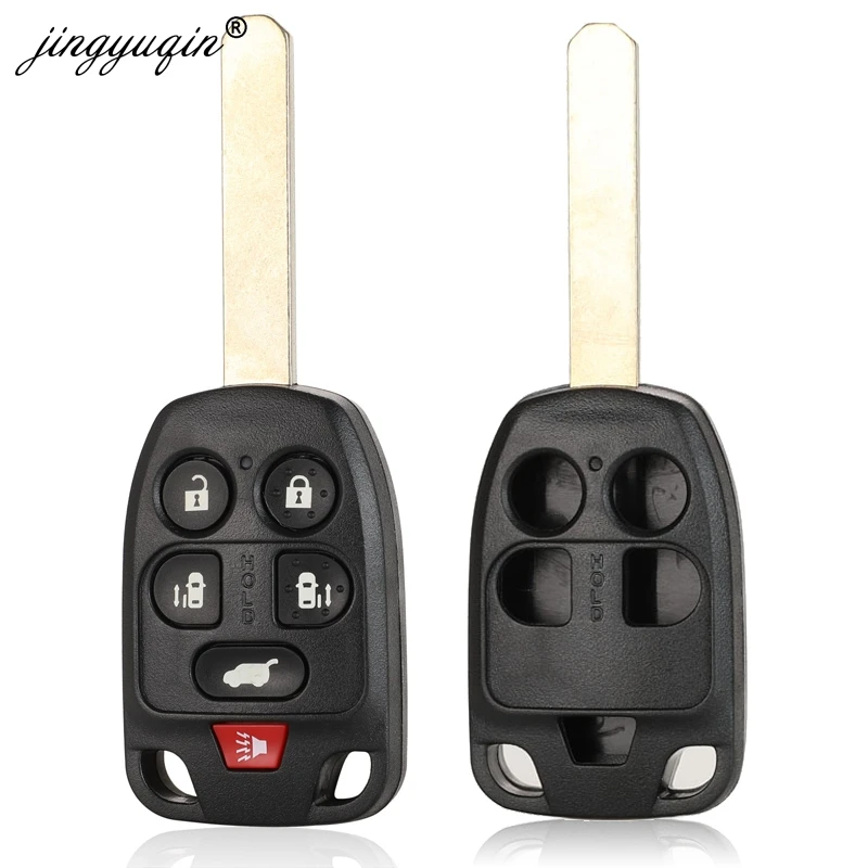 Fit Honda Odyssey keyless Smart Remote Key Fob Silicone Case Cover 5 Buttons 