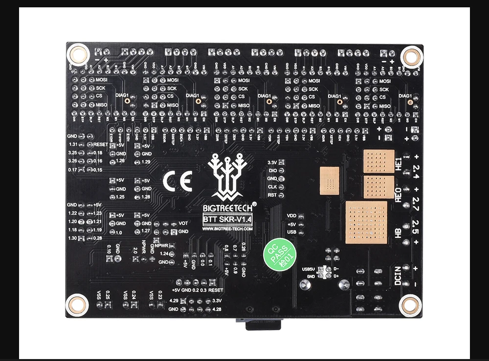 BIGTREETECH BTT SKR V1.4 32 битная плата SKR V1.4 Turbo с режимом DCDC V1.0 wifi BTT писатель обновление SKR V1.3 части 3d принтера