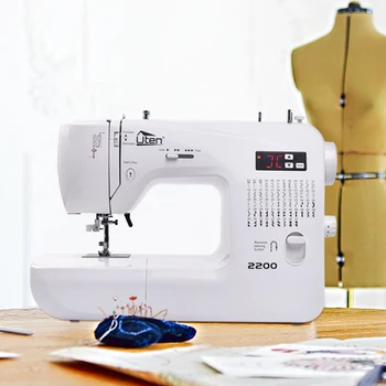

Mini Sewing Machine 12 Stitches Household Multifunction Double Thread And Speed Free-Arm Crafting Mending Machine LED#40