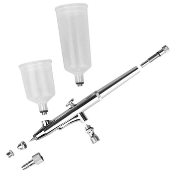 

Airbrush Spray Tool 0.5mm Gravity Feed Double Action Airbrush Cake Tattoo Pistola De Pintura Aerografo Nail Tool 20Cc 40Cc