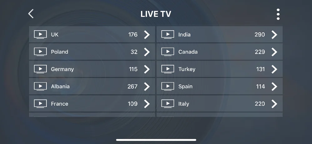 Мощность IPTV арабский IPTV США Индия живое кино Канада Италия экс-Ю Великобритания латино Румыния Турция CARIBBEAN Sports LiveTV VOD XXX
