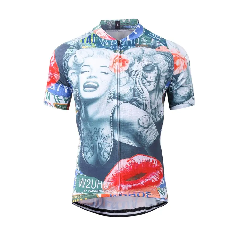 ropa de ciclismo de verano de equipo Профессиональный транзистор de carreras de deporte Mtb ropa de hombres de bicicleta - Цвет: 1