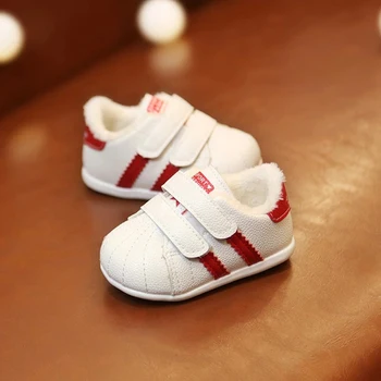 

Baby Infant Toddler Shoes Soft Bottom Casual Shoes Non-slip Breathable White Newborn Shoes for Boys and Girl Sneakers