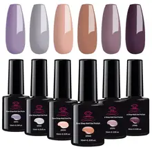 Makartt лак гель для ногтей набор 6 шт. один шаг дуб лак для ногтей УФ-светодиодный вылечить требуется лак не нужно ни базового покрытия, ни покрытия сверху