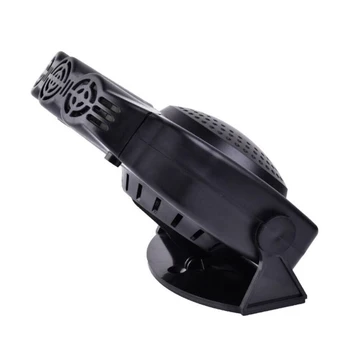 

Defroster Heater Two-speed Black 1pc Accessories Adjustable 12V 150W Car