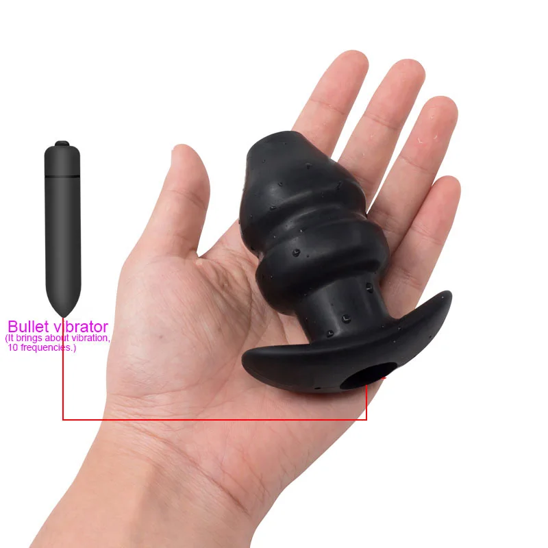 Electro Shock Pulse Penis/Anal Plug E-Stim Urethral Dilator Hollow Buttplug Prostate Massage Vibrator Male Chastity Sex Tool Kit