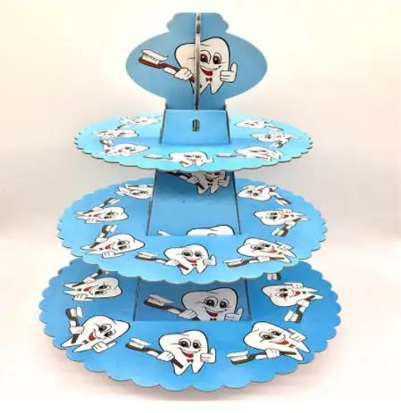 С героями мультфильма «Маша и Медведь» вечерние поставки 3-х уровневая кексы держатель подставка для тортов на день рождения конфетный торт Сезон: Осень Дисплей стенд Baby Shower детская комната аксессуары