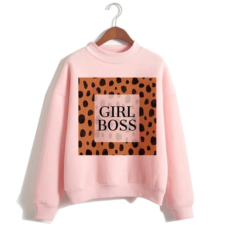 Леопардовые толстовки Harajuku Vogue Fashion 90s женские пуловеры с круглым вырезом толстовка негабаритный принт уличная ulzzang Женская Повседневная