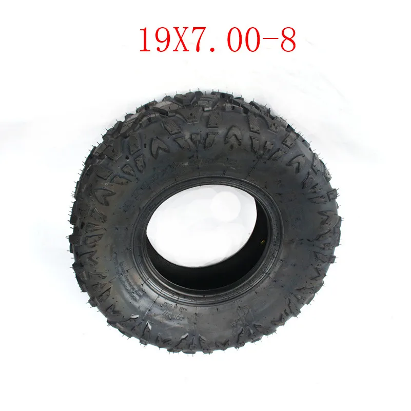2 шт. картинг детская коляска ATV UTV 19X7. 00-8 дюймов бескамерное колесо шин