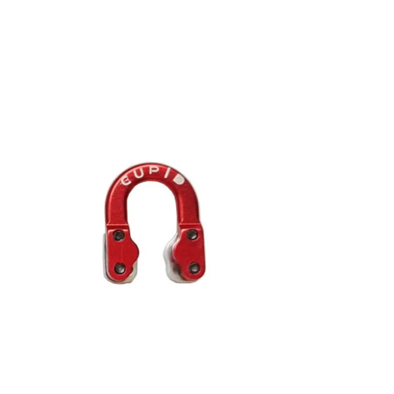 5 шт. для стрельбы из лука D Loop Nock Bowstring безопасная веревка для лука с пряжкой для охоты для стрельбы комбинированный лук и стрелы аксессуары - Цвет: Red