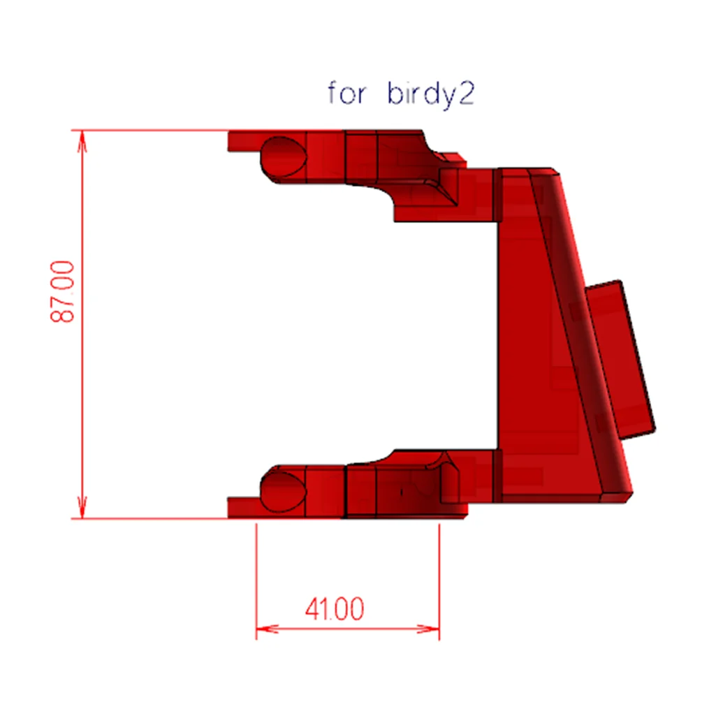 For Birdy 2 3 Bicycle Front Shelf Adapter bicycle parts