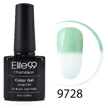 

Elite99 10ml Temperature Color Changing Gel Polish Snowy Thermal Gel Nail Polish Soak Off UV Gel Varnish Nail Art Lacquer GelLak
