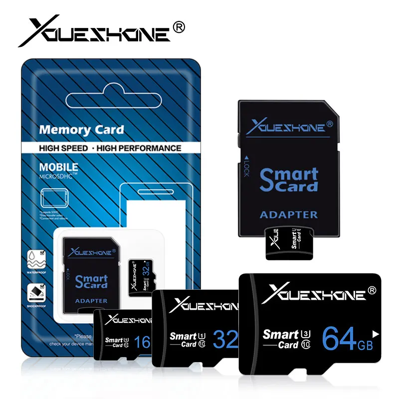 Карта micro sd класса 10, 8 ГБ, 16 ГБ, 32 ГБ, карта micro sd, 64 ГБ, 128 ГБ, карта памяти microsd, карта памяти sd, карта памяти