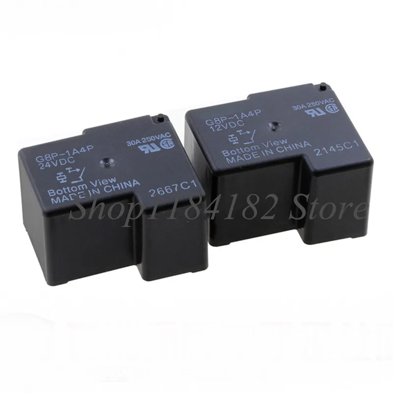 Бесплатная shipping5PCS 100% оригинальный новый реле G8P-1A4P-12VDC G8P-1A4P-24VDC 250V 30A 4 pin DC12V/24VDC |