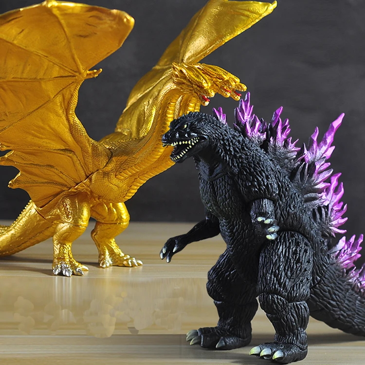 

18CM Godzilla King Ghidorah PVC Model Godzilla figure toys doll Action Figure Gojira Monster Collectible Toy Christmas Gift