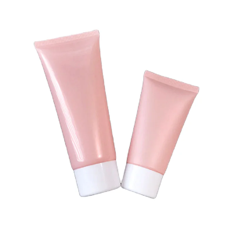 Download Cosmetic Tube Packaging Travel Bottle Lip Gloss Containers 50ml Squeeze Soft Tube Lipgloss Tubes Pink Matte Frosted 50g 50pcs Refillable Bottles Aliexpress
