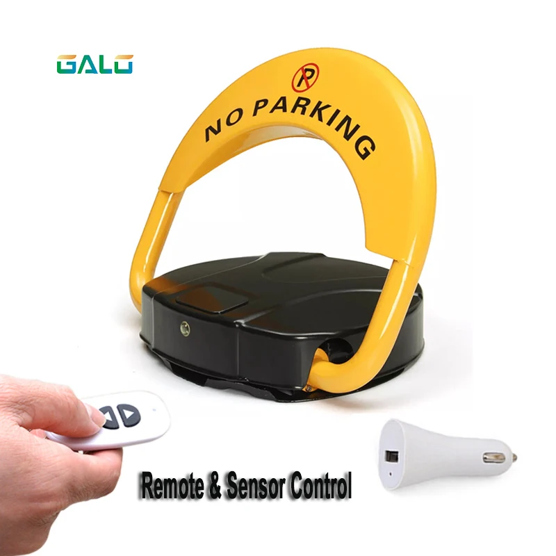 2 remote folding safety With automatic sensor with parking lock barrier guard column with lock and bolt (excluding battery)