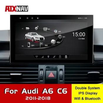 

Android 9.0 Car GPS Navigation for Audi A6 C7 Car MP3 Radio Audio Car Multimedia Player One Din Radio Bluetooth Screen