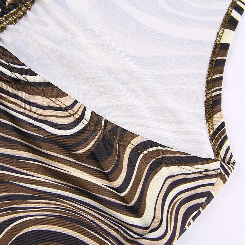 Brown Cami Tie Up-cloth