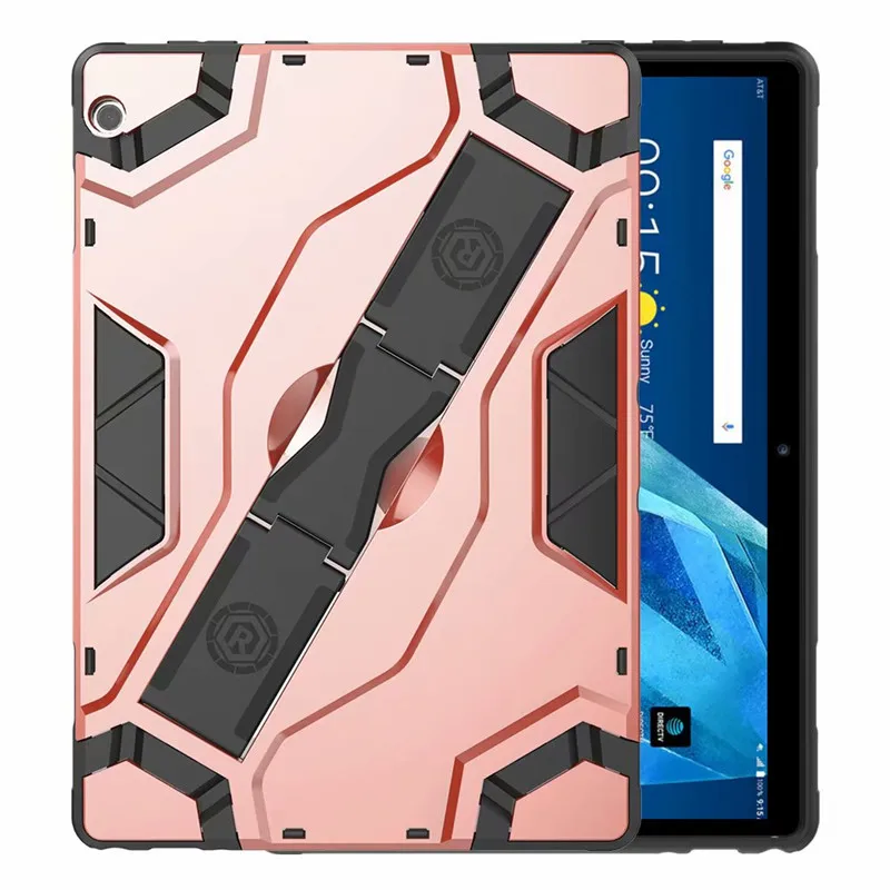 Чехол для lenovo Tab M10 X605, модный силиконовый+ жесткий чехол с подставкой для lenovo tab M10 TB-X605 10,1"