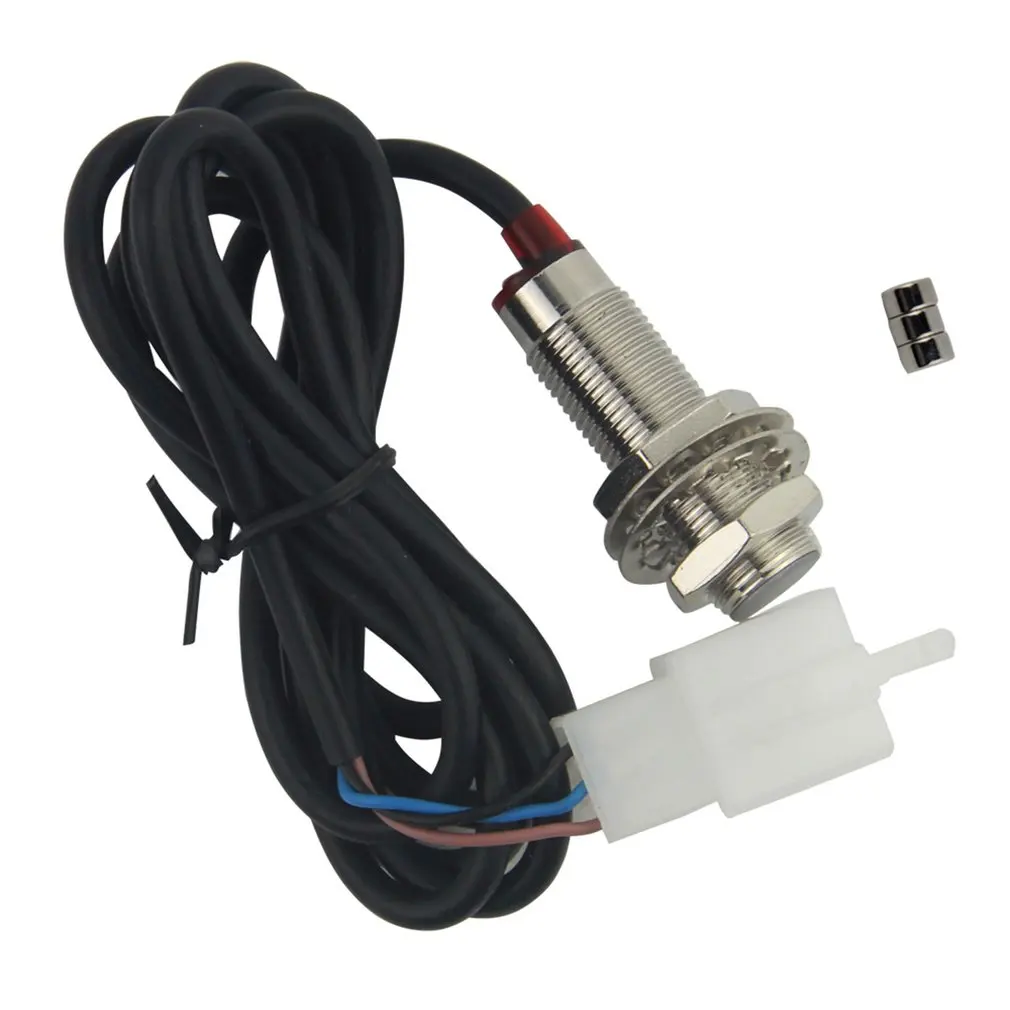 

Durable Digital Odometer Sensor Cable Magnet For Motorcycle Speedometer Tachometer With 3 Small Magnets