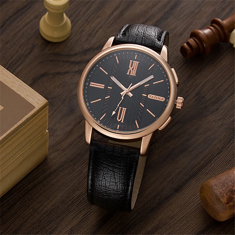 

Watch Men Waterproof Casual Luxury Brand Quartz Military Sport Watch Business Leather Clock Men's Wristwatches Relogio Masculino