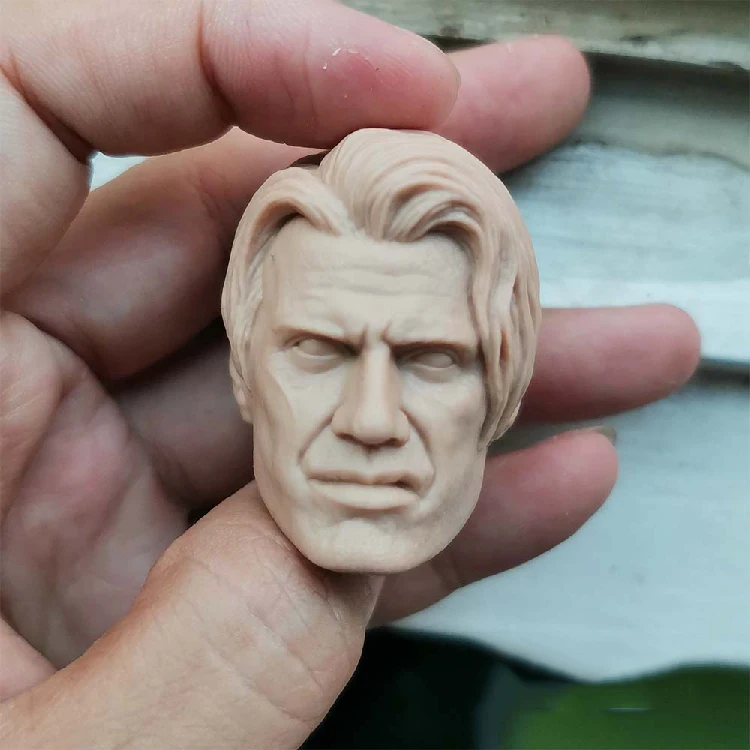 1/6 Dolph Lundgren неокрашенные модели головы для 12 дюймов фигурок игрушек коллекции