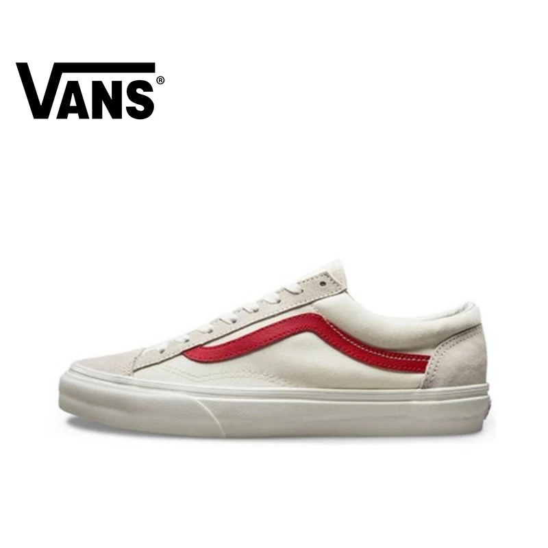 Аутентичные VANS слипоны женская обувь мужские классические уличные кроссовки