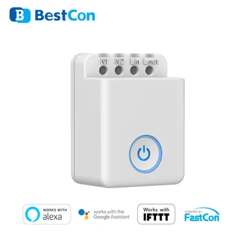 

BroadLink Bestcon MCB1 Wifi Light Switch Smart Automation Module Works with Google Home and Alexa