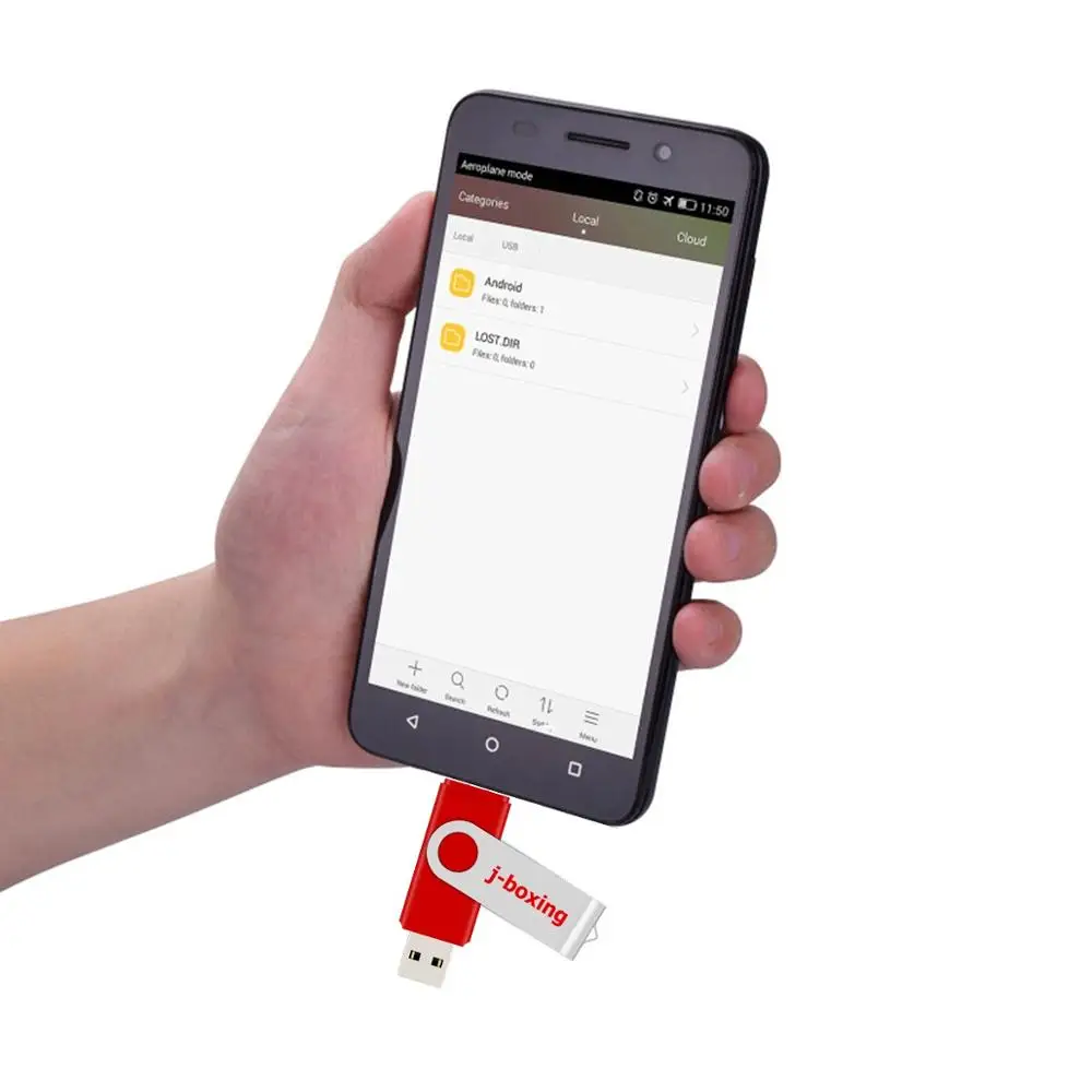 J boxing OTG 128 ГБ USB флэш накопитель 64 Гб 32 флешки 16 Cle 2 0 Флешка диск Micro для