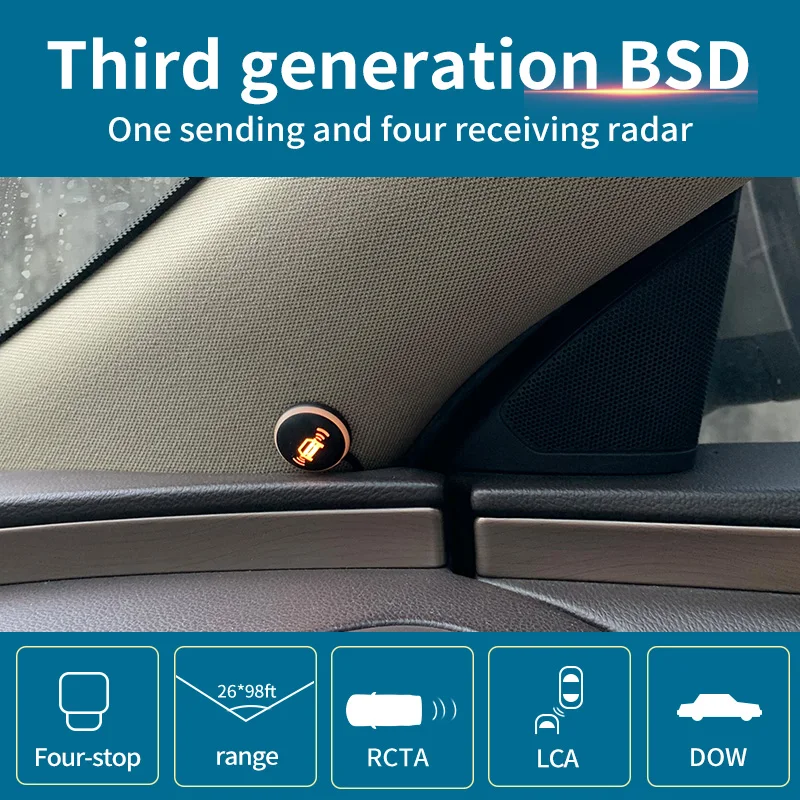 Driintel RCTA AOA Radar milimetrowy monitorowanie martwego pola BSD BSM BSA Radar mikrofalowy monitorowanie martwego pola zmienny pas Au Driintel RCTA AOA Radar milimetrowy monitorowanie martwego pola BSD BSM BSA Radar mikrofalowy monitorowanie martwego pola zmienny pas Au