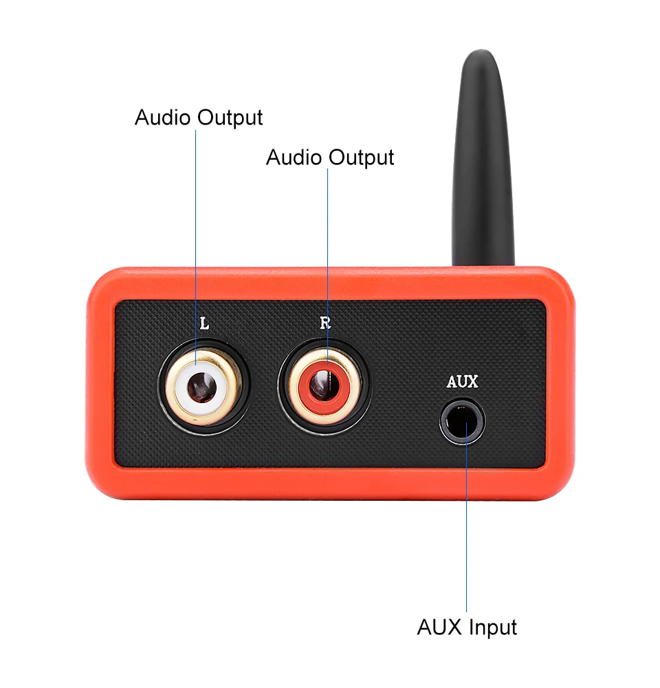AIYIMA Bluetooth 5,0 аудио приемник HIFI аудио конвертер динамик усилитель автомобильный Bluetooth адаптер модификация для автомобильной системы