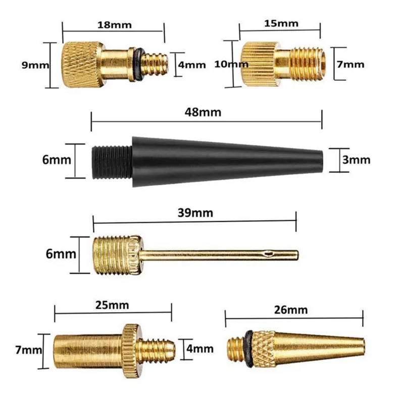 Велосипедный переходники для клапанов+ ультралегкий, нержавеющий ниппель камеры высокого давления клапан насоса инструменты для горного велосипеда дорожный велосипед Клапан адаптера переменного тока 3/5/10/15/24 шт