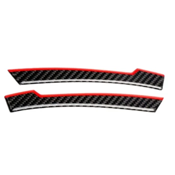 

2PCS Carbon Fiber Rearview Collision Proof Strips Cover Trim for Mercedes Benz a B C E G R GLA GLE GLK GLS CLS Class