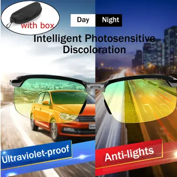 

Top Quality Aviation Photochromic Sunglasses Men Polarized Chameleon Glasses Male Sun Glasses Day Night Vision Driving Eyewea