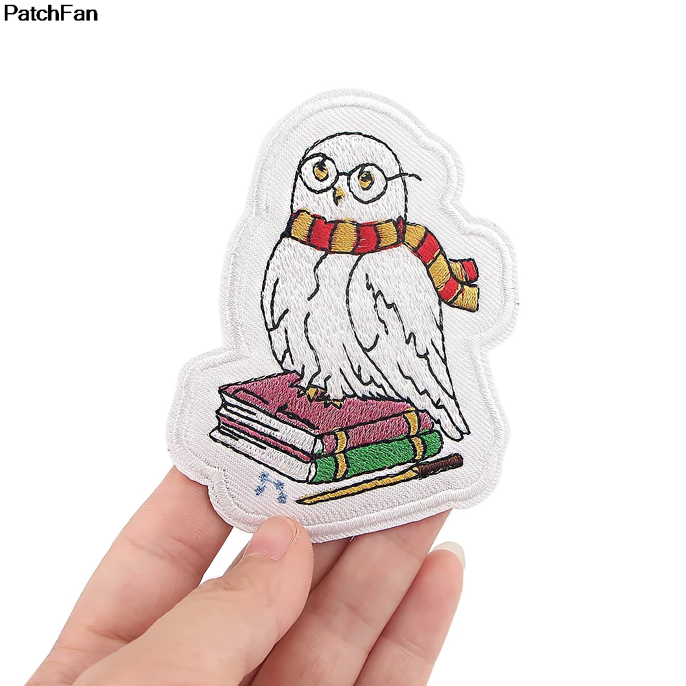 A3650 Patchfan классический волшебный фильм птица DIY вышитые патчи для одежды