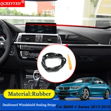 Автостайлинг анти-звуконепроницаемые не пропускающие шума пылезащитные панели автомобиля Лобовое стекло уплотнительные полосы авто аксессуары для BMW 4 серии 2013